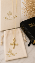 Elegant Cross Pendant Necklace