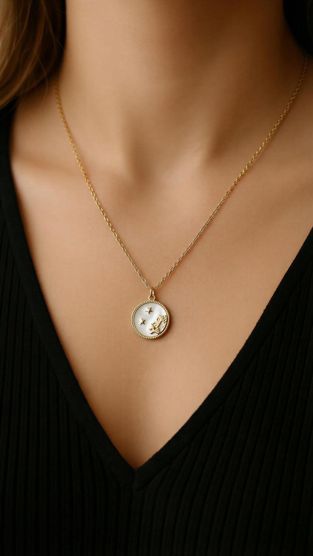 Zodiac Coin Necklace
