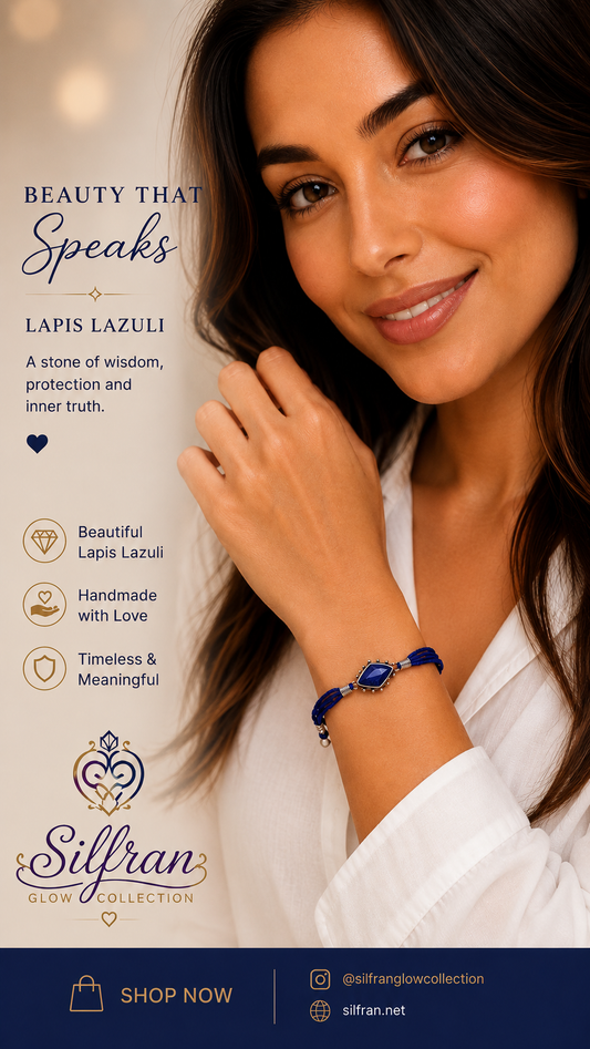 Pakistan Lapis Lazuli Multi-Strand Bracelet