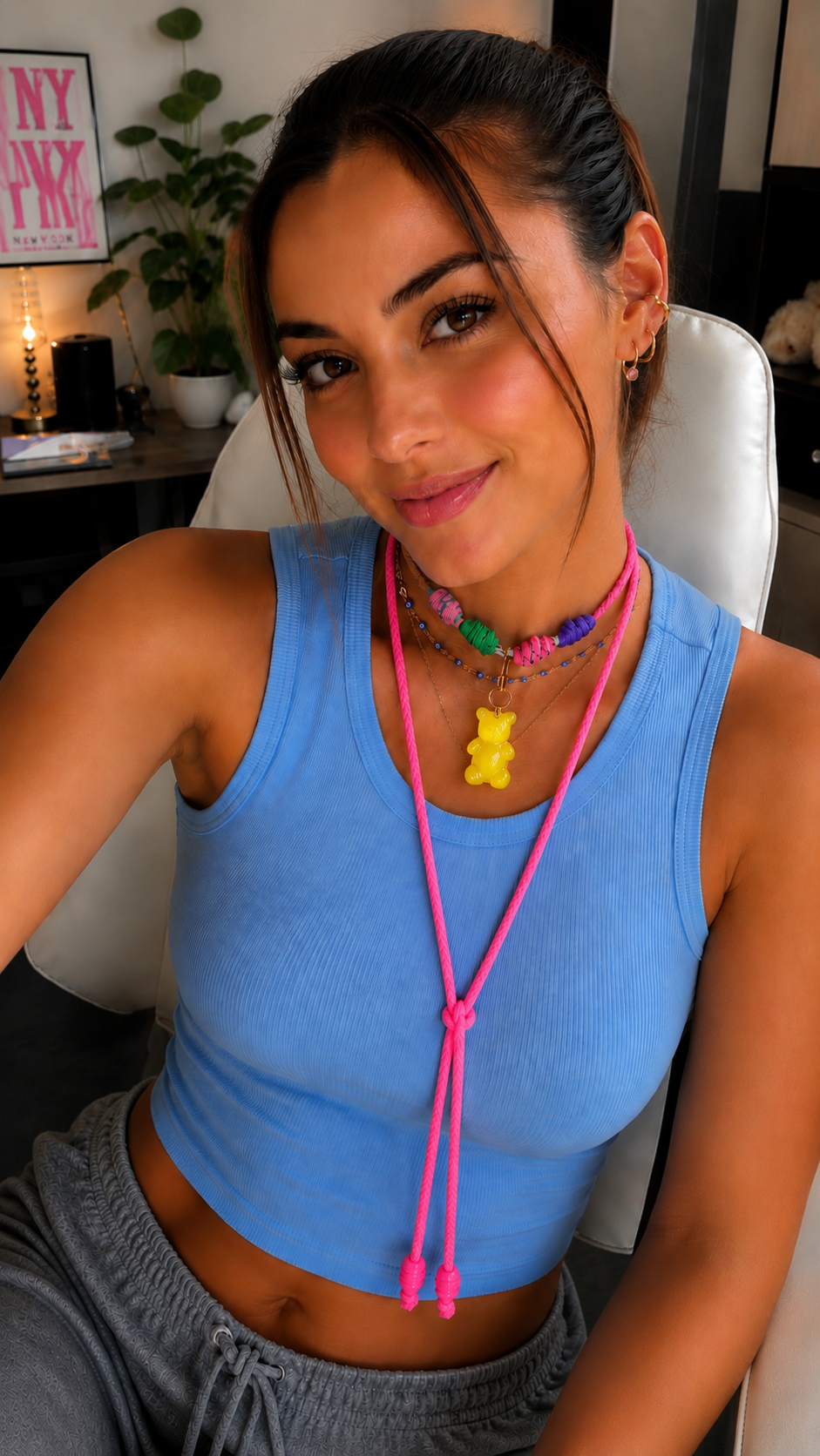 Boho Adjustable Long Pendant Necklace