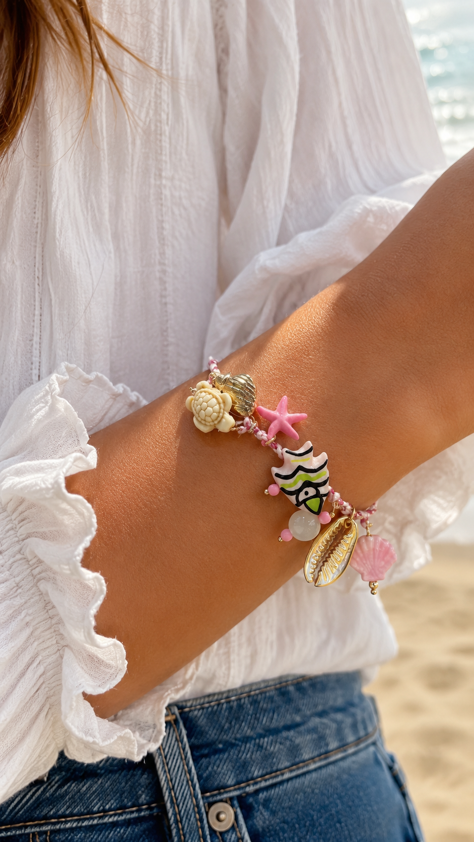 Beach Charm Bracelet