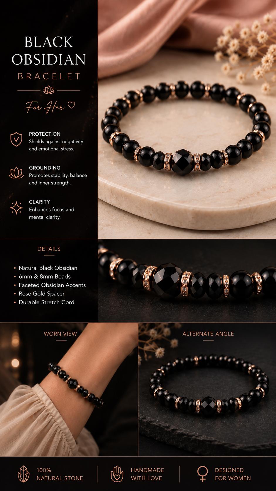 Elegant Gemstone Bracelet