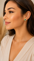 Four-Leaf Flower Earrings