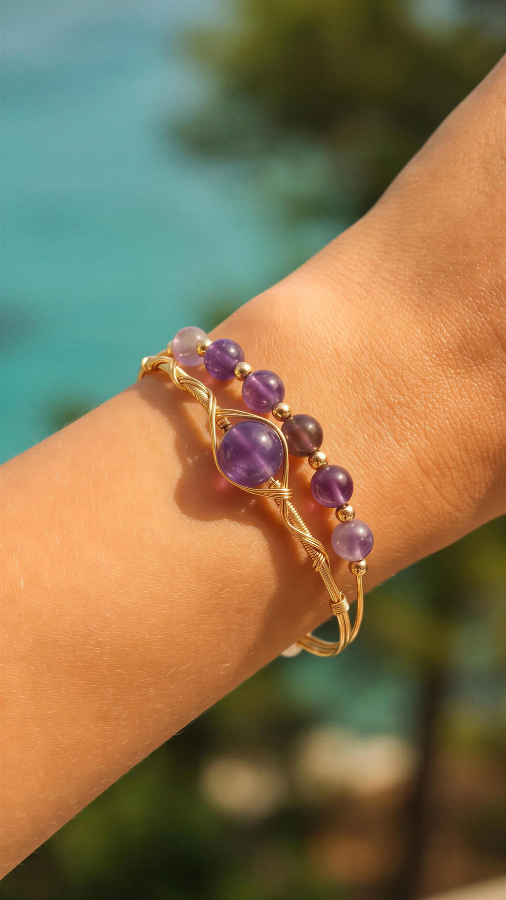 Halo Wire Bracelet