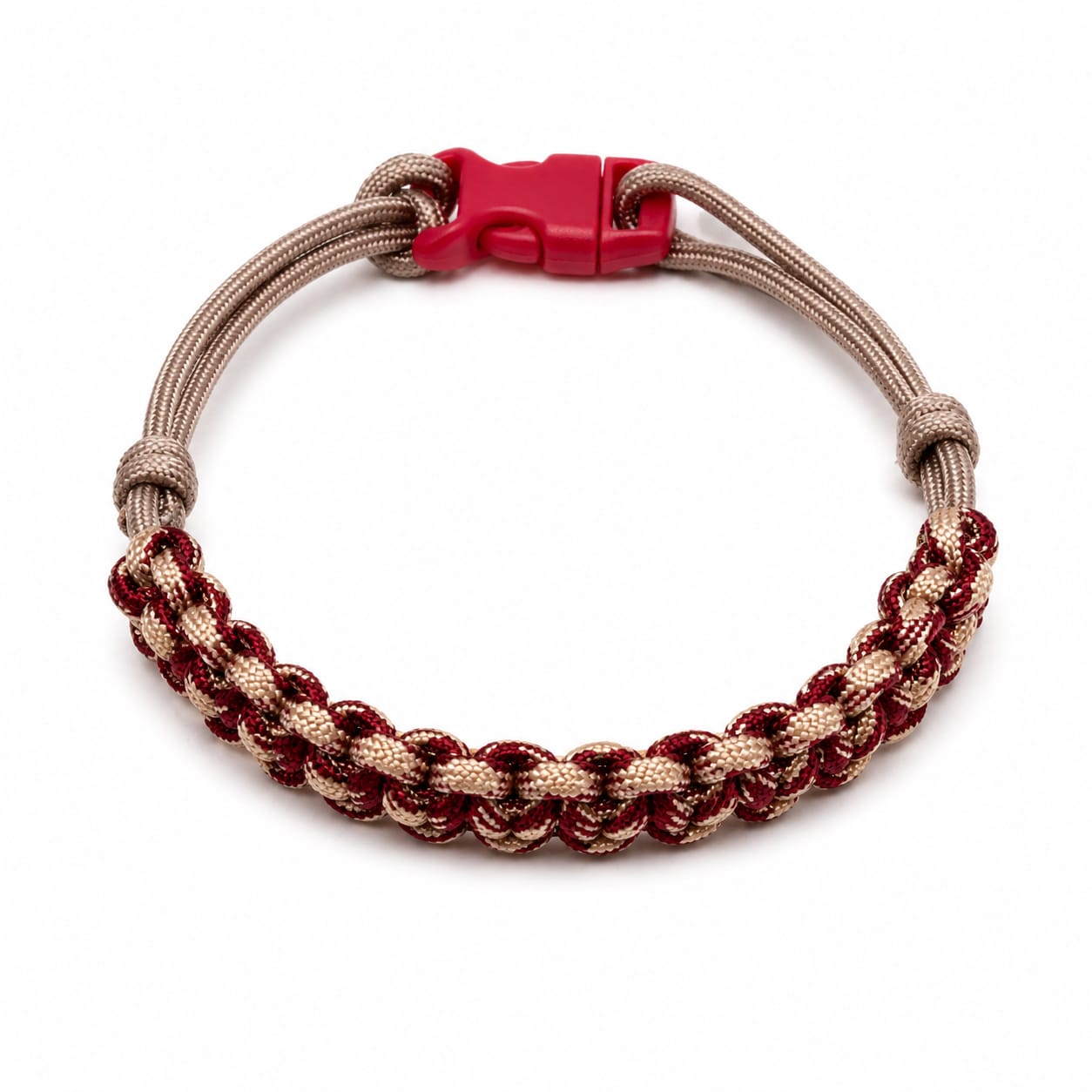 Handmade Paracord pet Collar with Charms