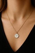 Zodiac Coin Necklace