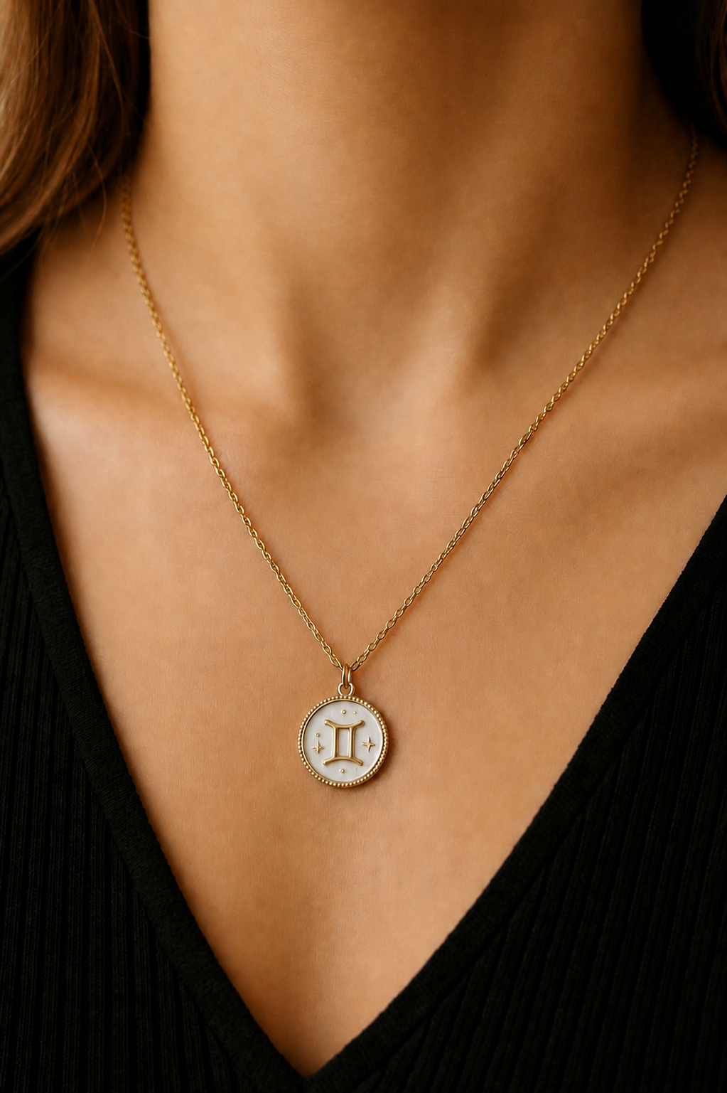 Zodiac Coin Necklace