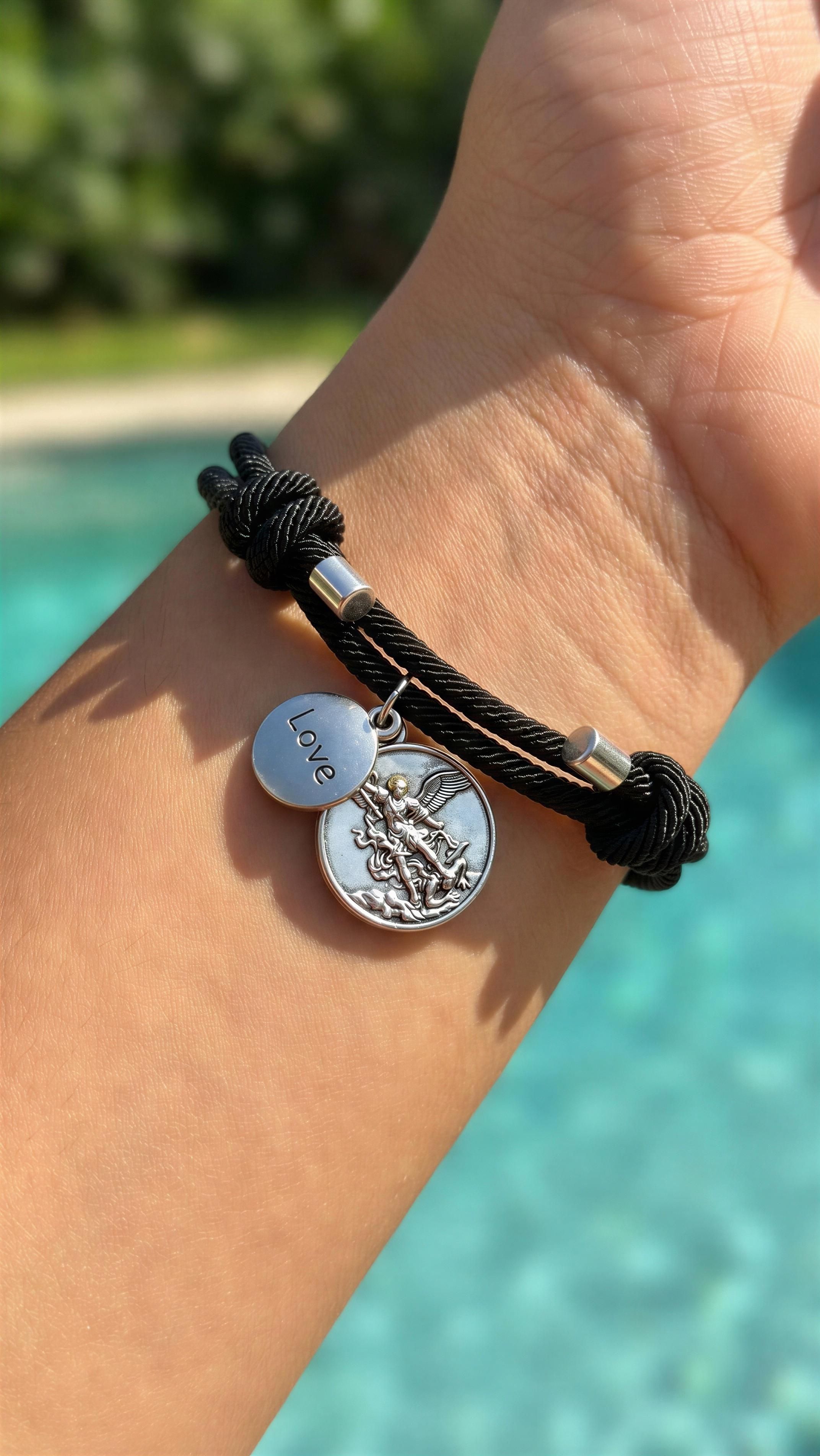 Inspirational Adjustable Cord Bracelet