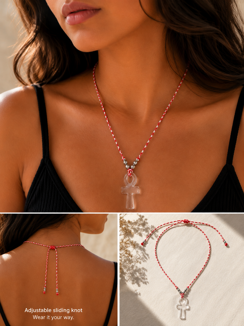 Ankh Necklace – Symbol of Life & Protection