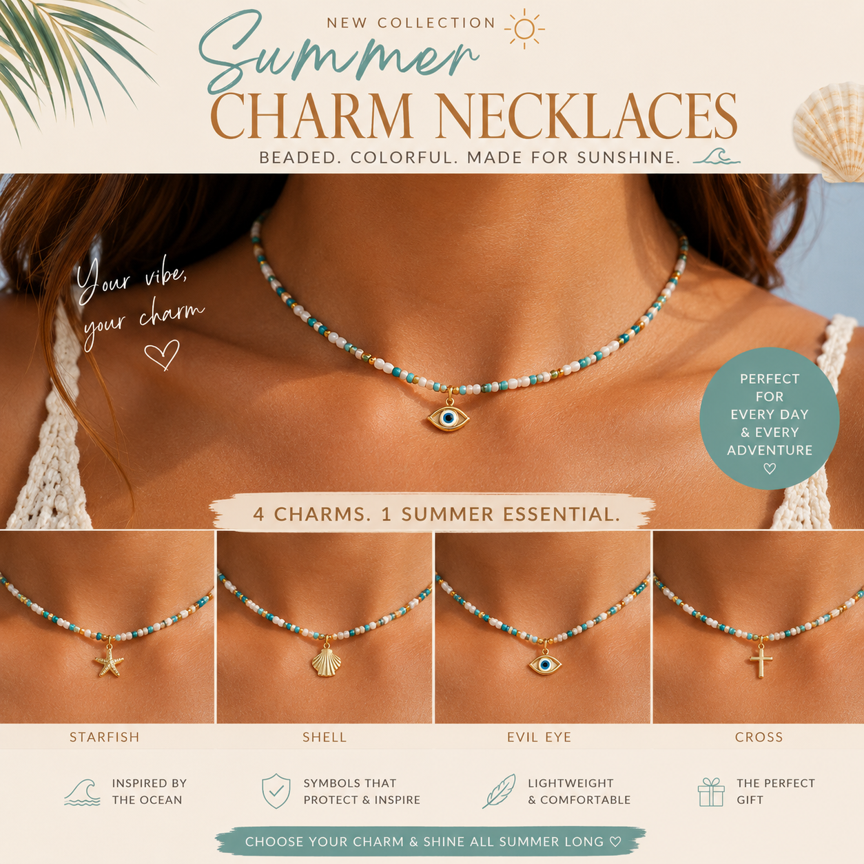 Summer Bead Choker Collection