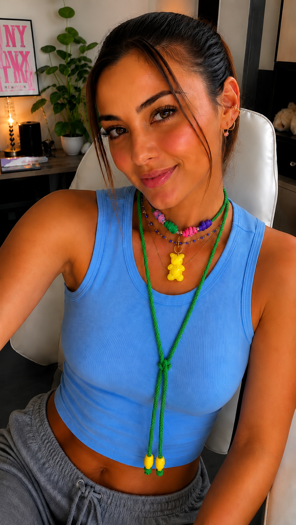 Boho Adjustable Long Pendant Necklace