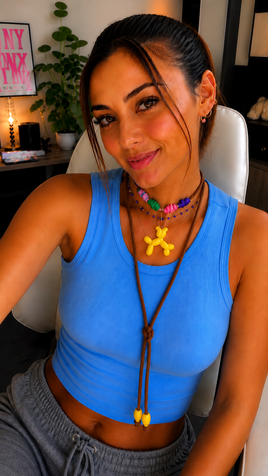 Boho Adjustable Long Pendant Necklace