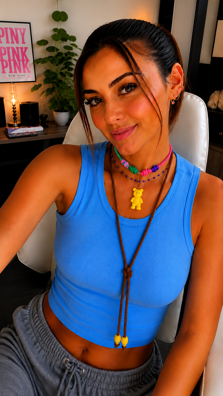 Boho Adjustable Long Pendant Necklace