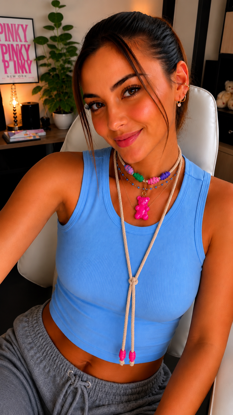Boho Adjustable Long Pendant Necklace