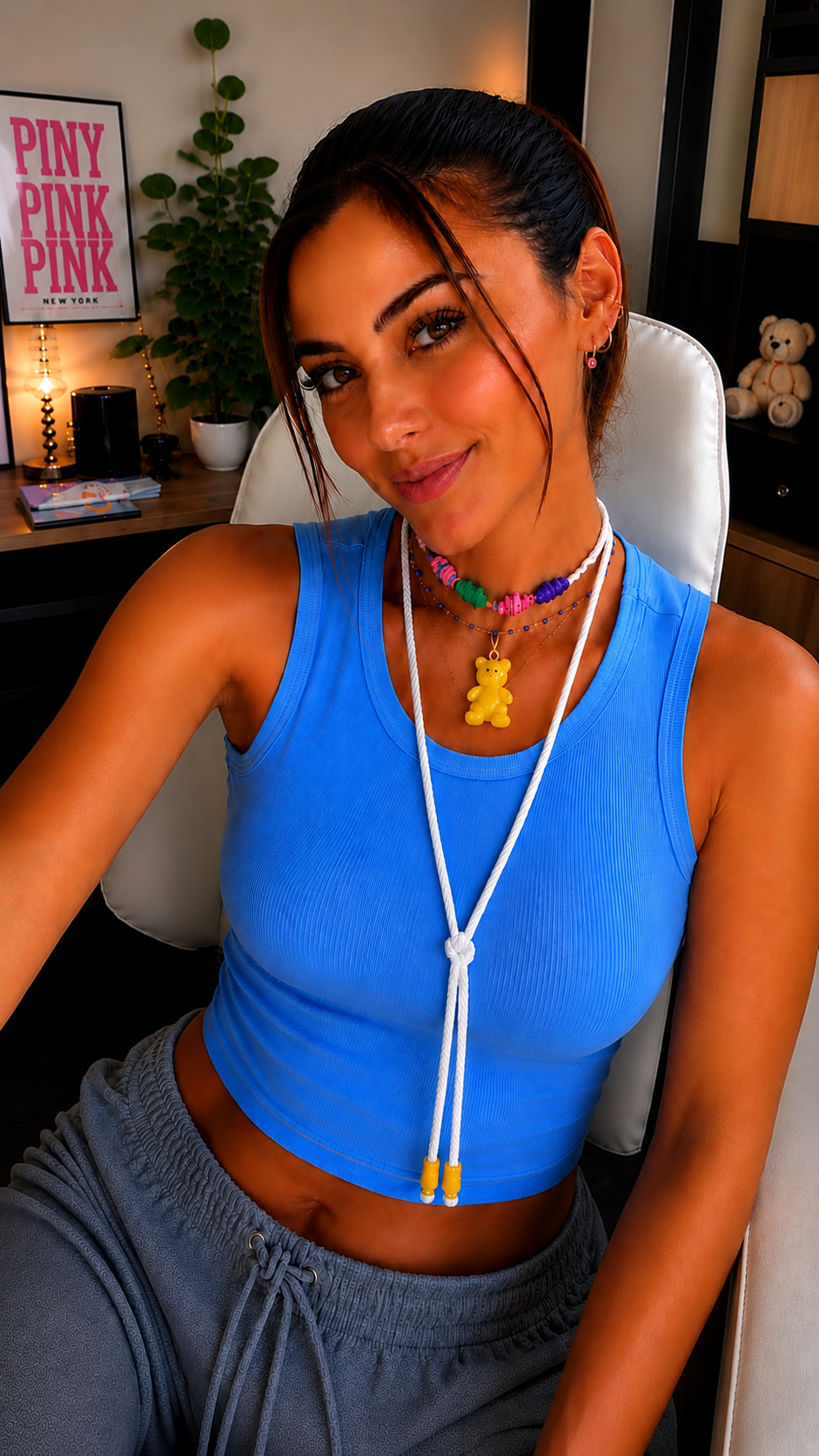 Boho Adjustable Long Pendant Necklace