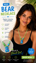 Colorful Adjustable Cord Pendant Necklace