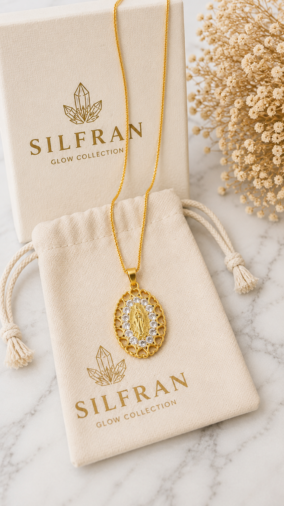 Our Lady of Guadalupe  Pendant Necklace