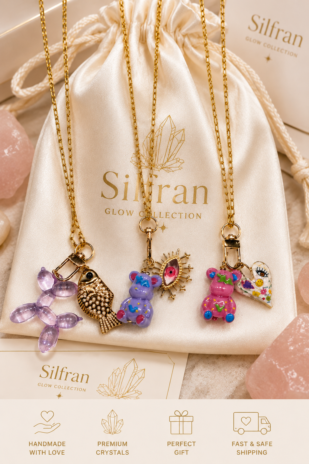 Manitoba Playful Charm Necklace