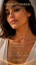 Cloud Choker – Floating Crystal Necklace