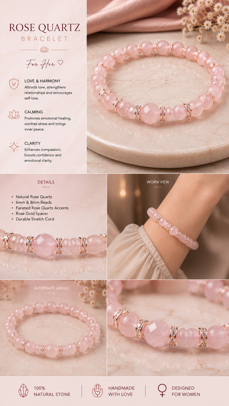 Elegant Gemstone Bracelet