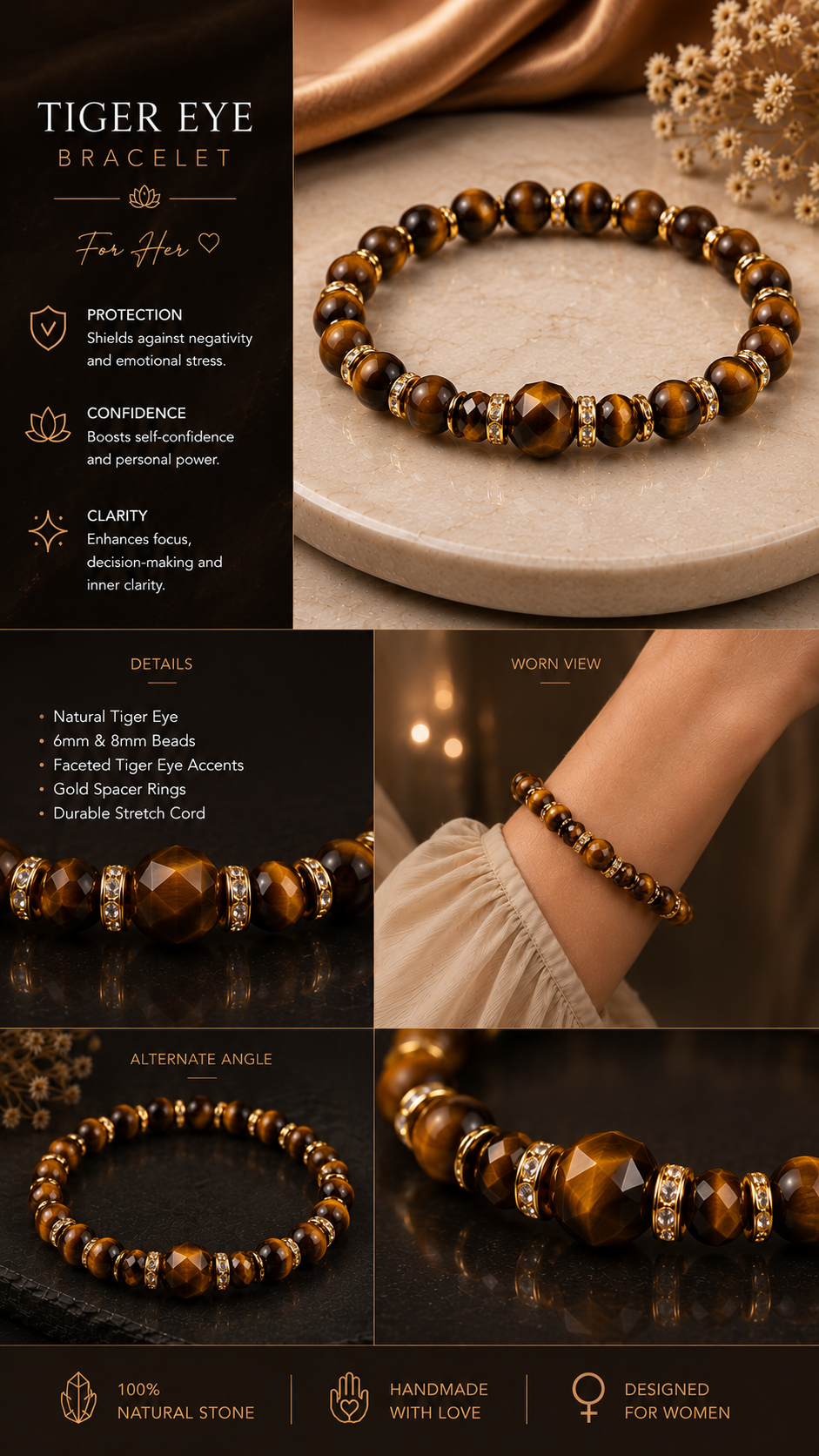 Elegant Gemstone Bracelet