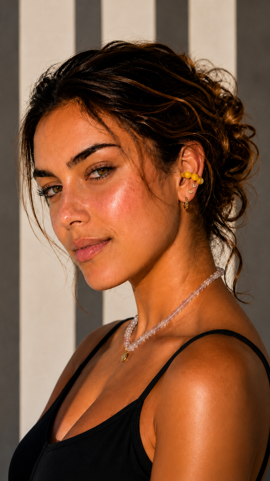 Crystal Ear Cuff Single Ear Cuff (No Piercing Required