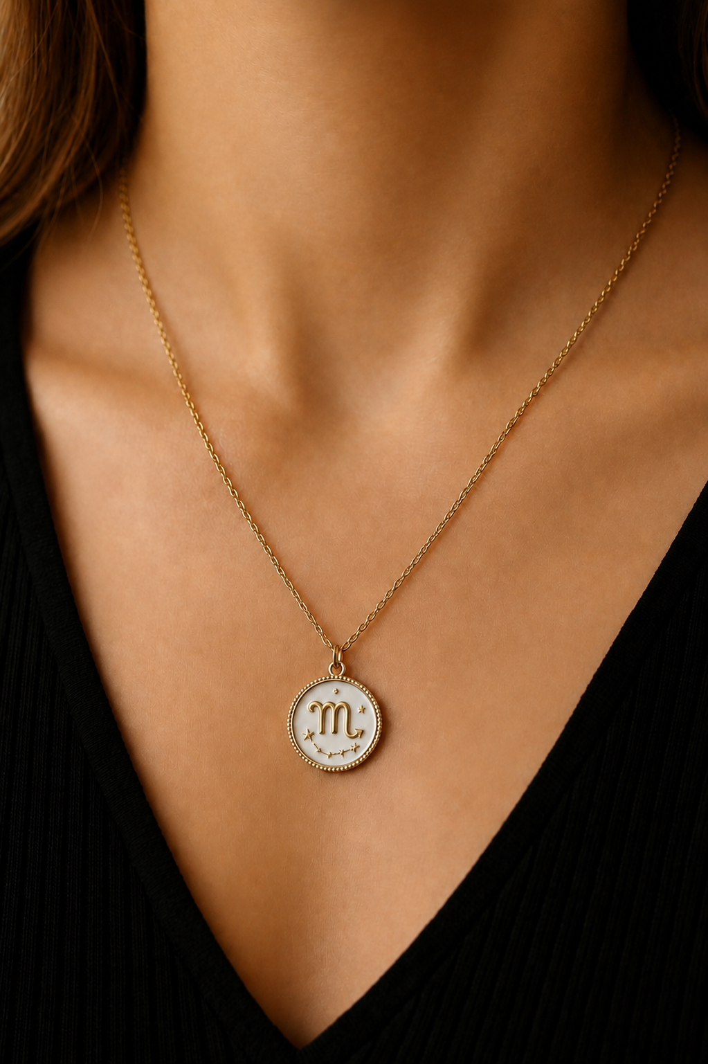 Zodiac Coin Necklace