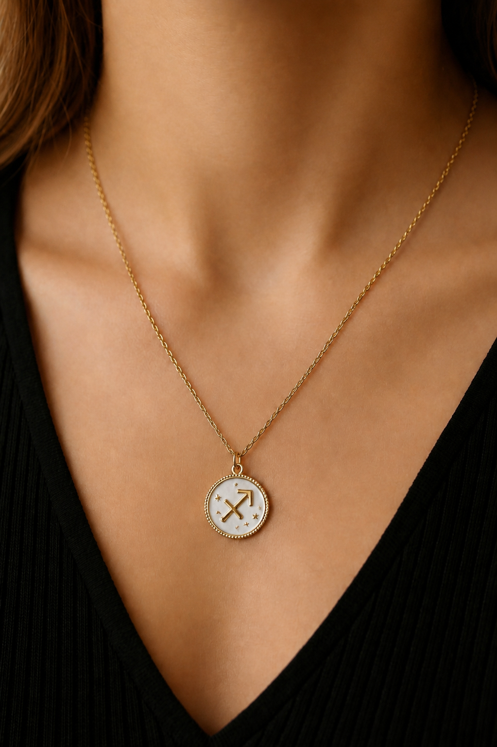 Zodiac Coin Necklace