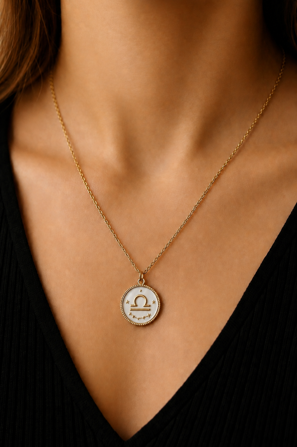 Zodiac Coin Necklace